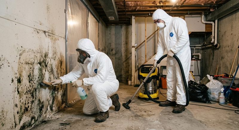 Basement Mold Removal in Frisco, TX