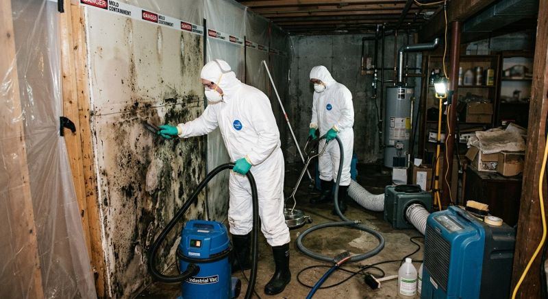 Basement Mold Remediation in Dallas, TX