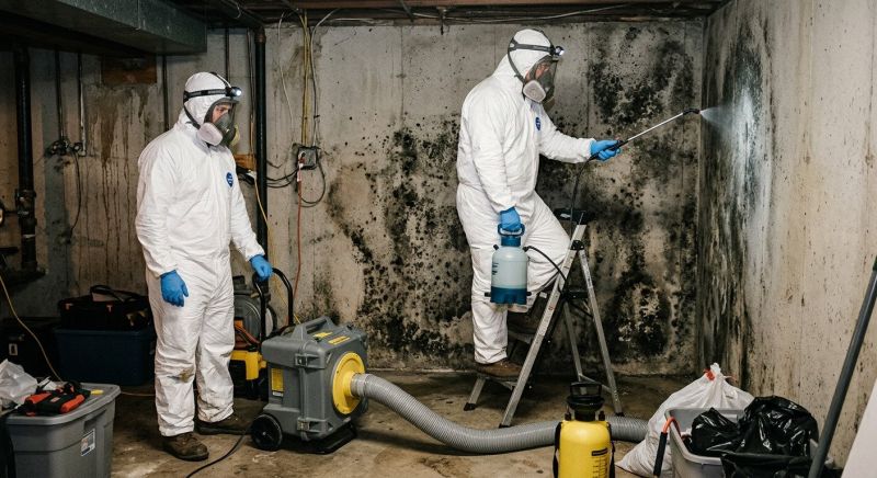 Black Mold Removal in Bergen County, NJ