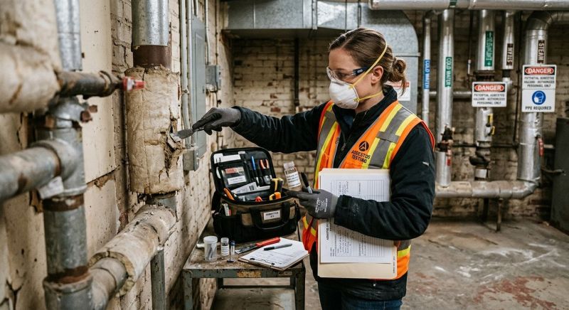 Ceiling Asbestos Testing in Old Bridge, NJ