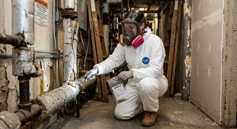 Ceiling Asbestos Testing in Bergen County, NJ