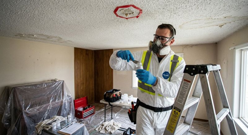 Ceiling Asbestos Testing in Freehold, NJ