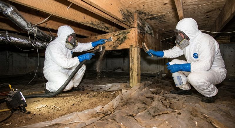 Crawl Space Mold Removal in Bergen County, NJ